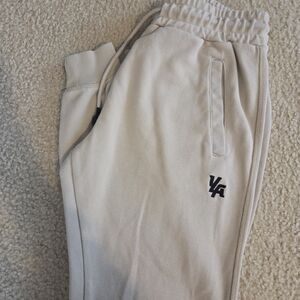 YoungLA Mens Beige Joggers